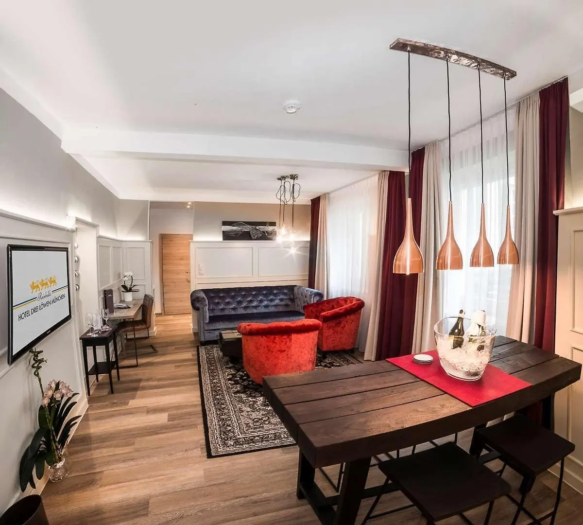 Hotel Drei Loewen Monachium